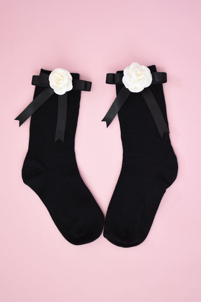 Flowerbow Socks