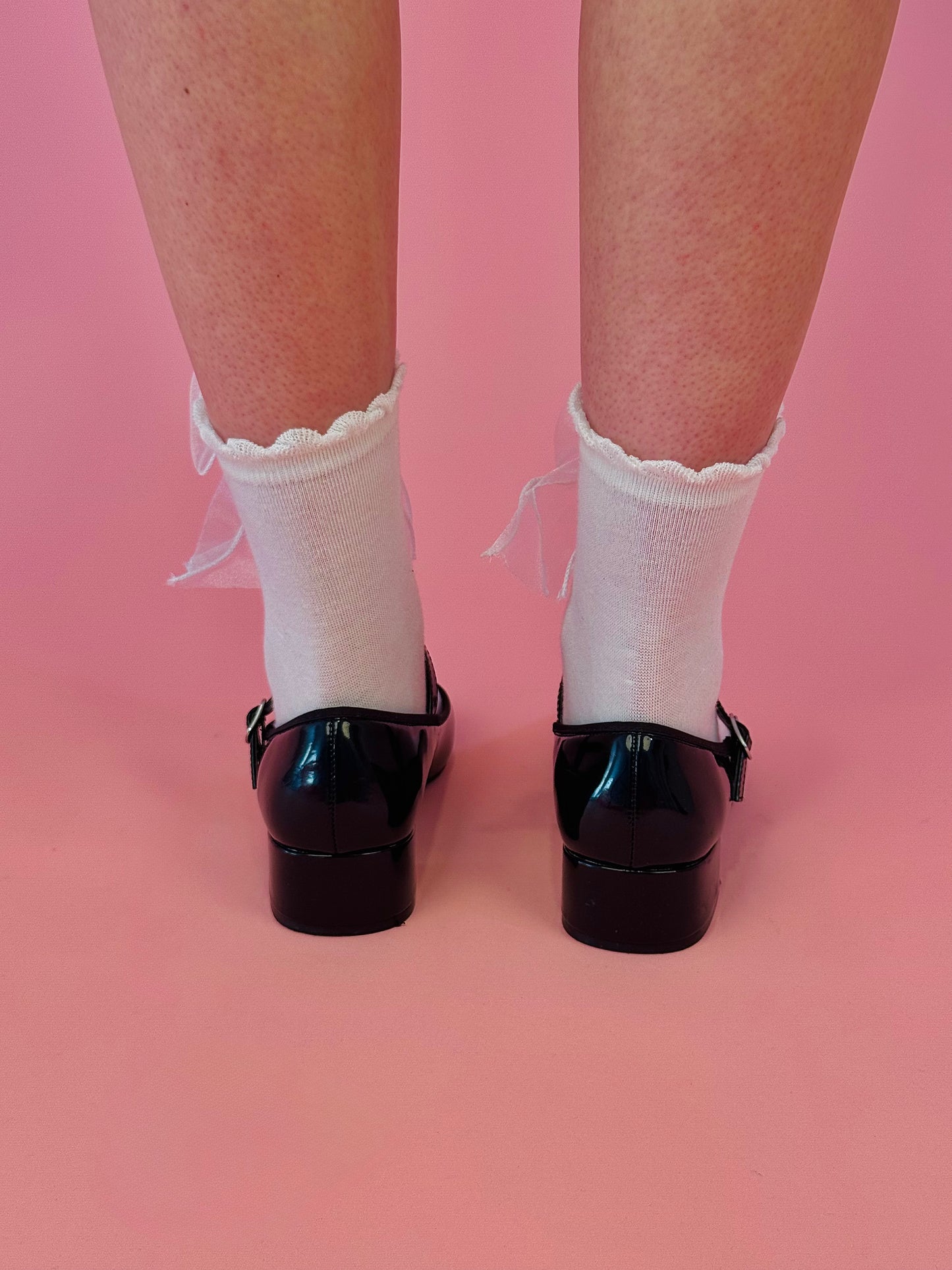 Transparent Bow Sock