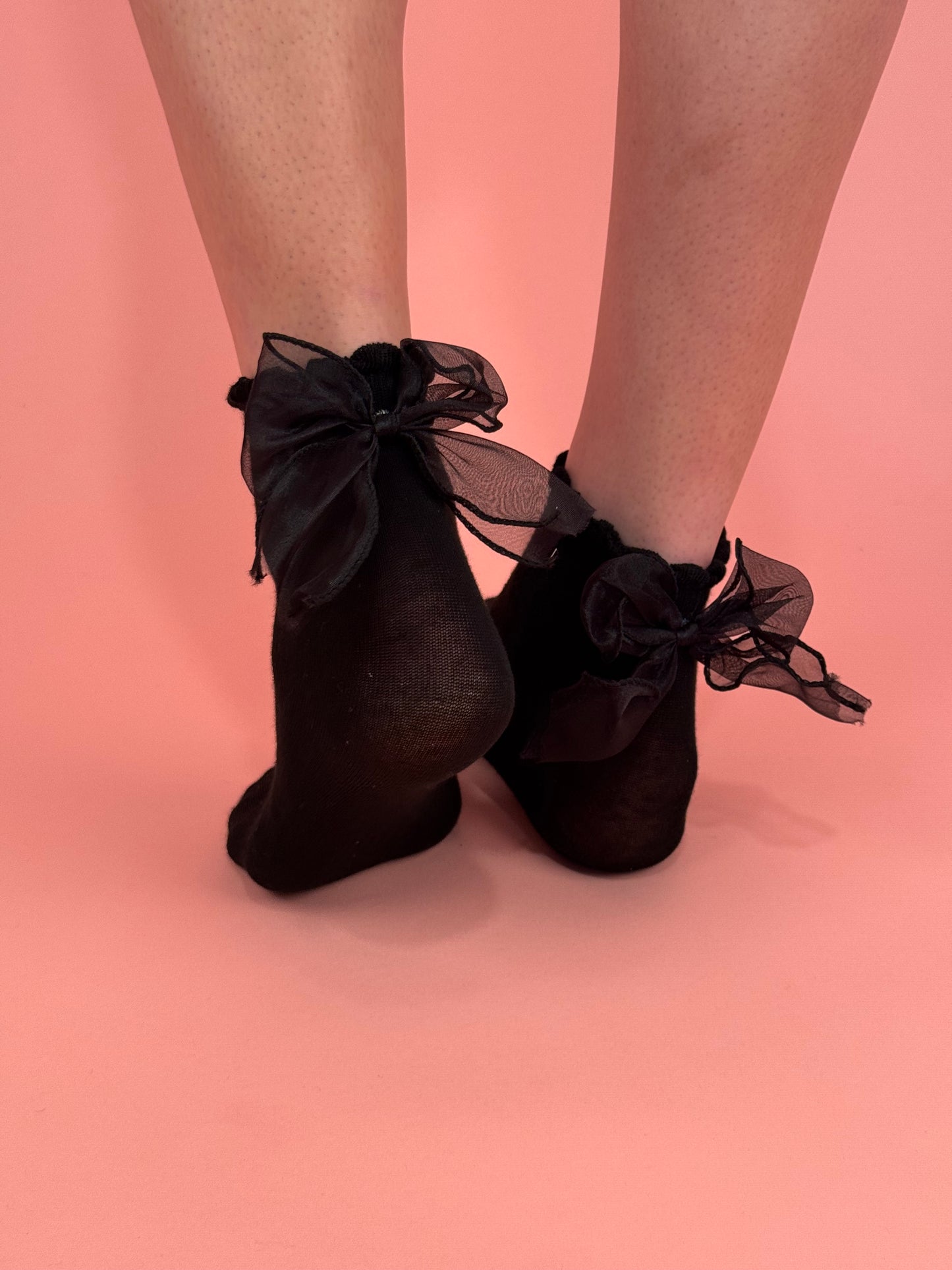 Transparent Bow Sock