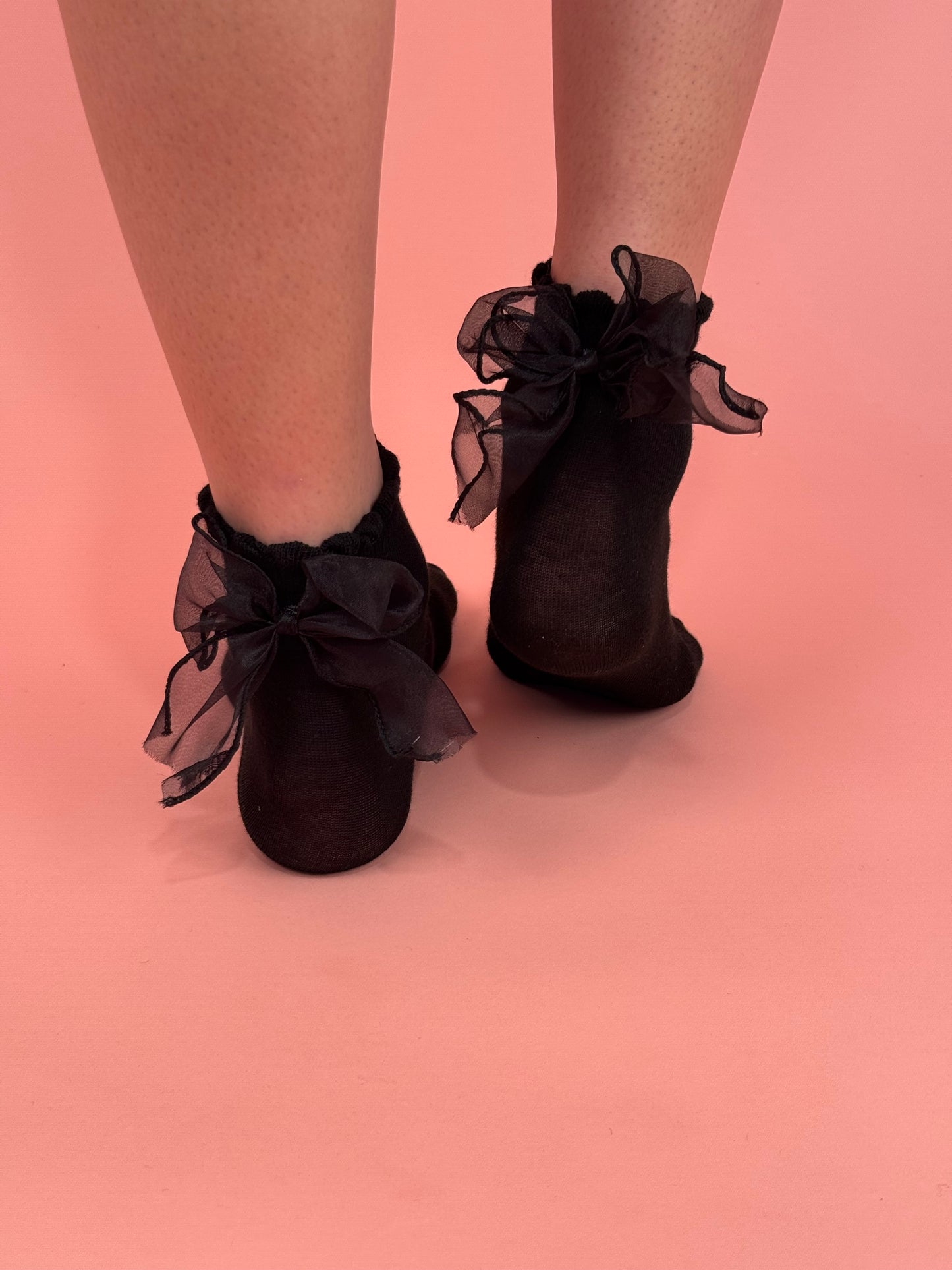 Transparent Bow Sock