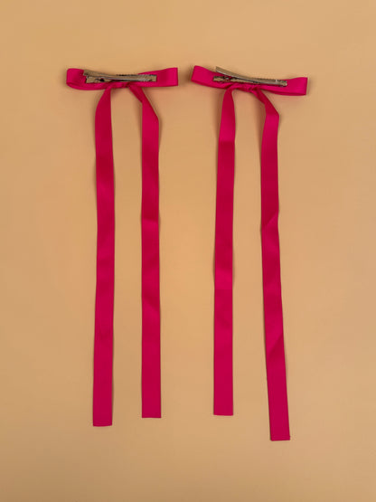 Set of Two Pastel Bows