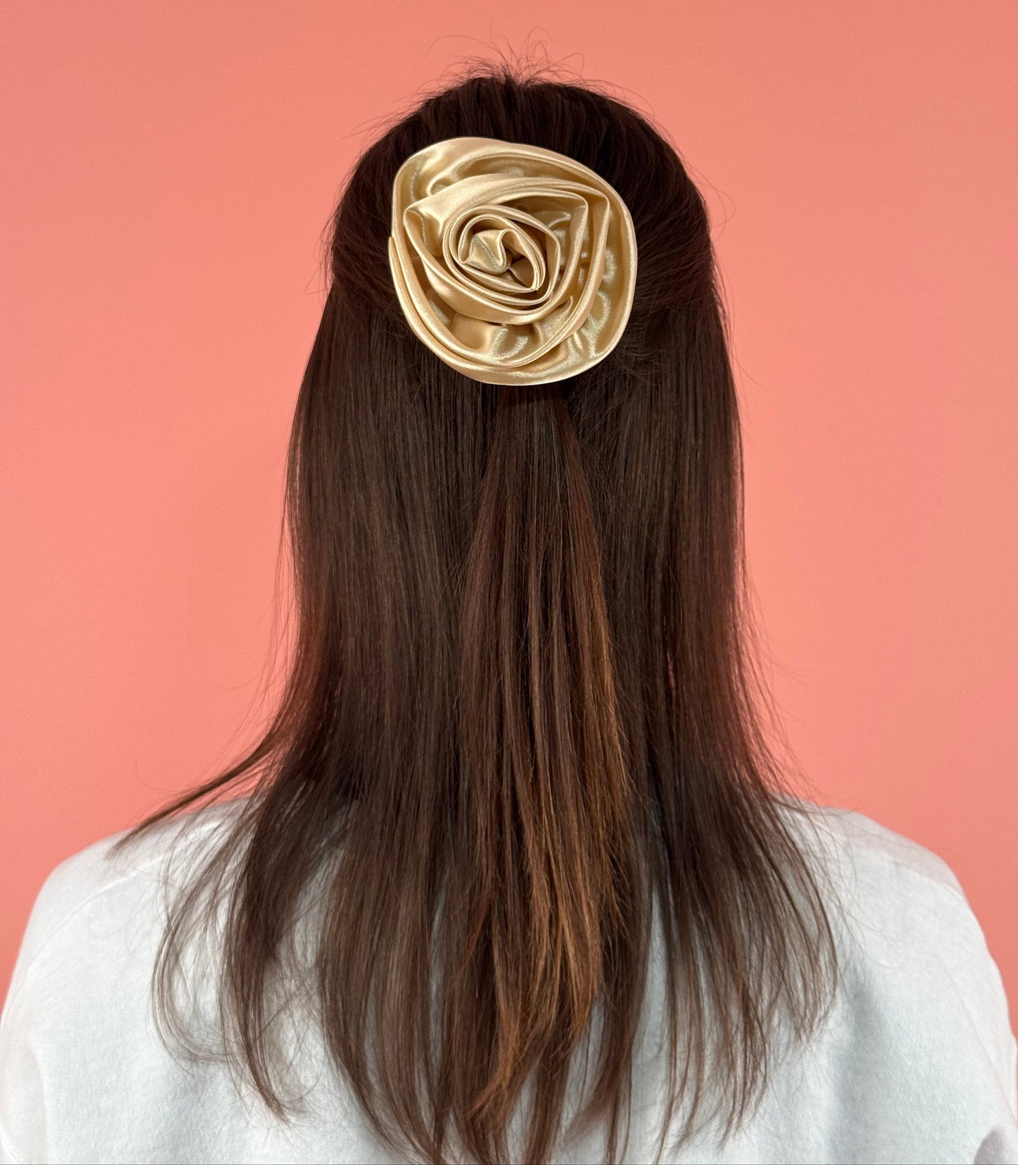 Gold Flower Clip