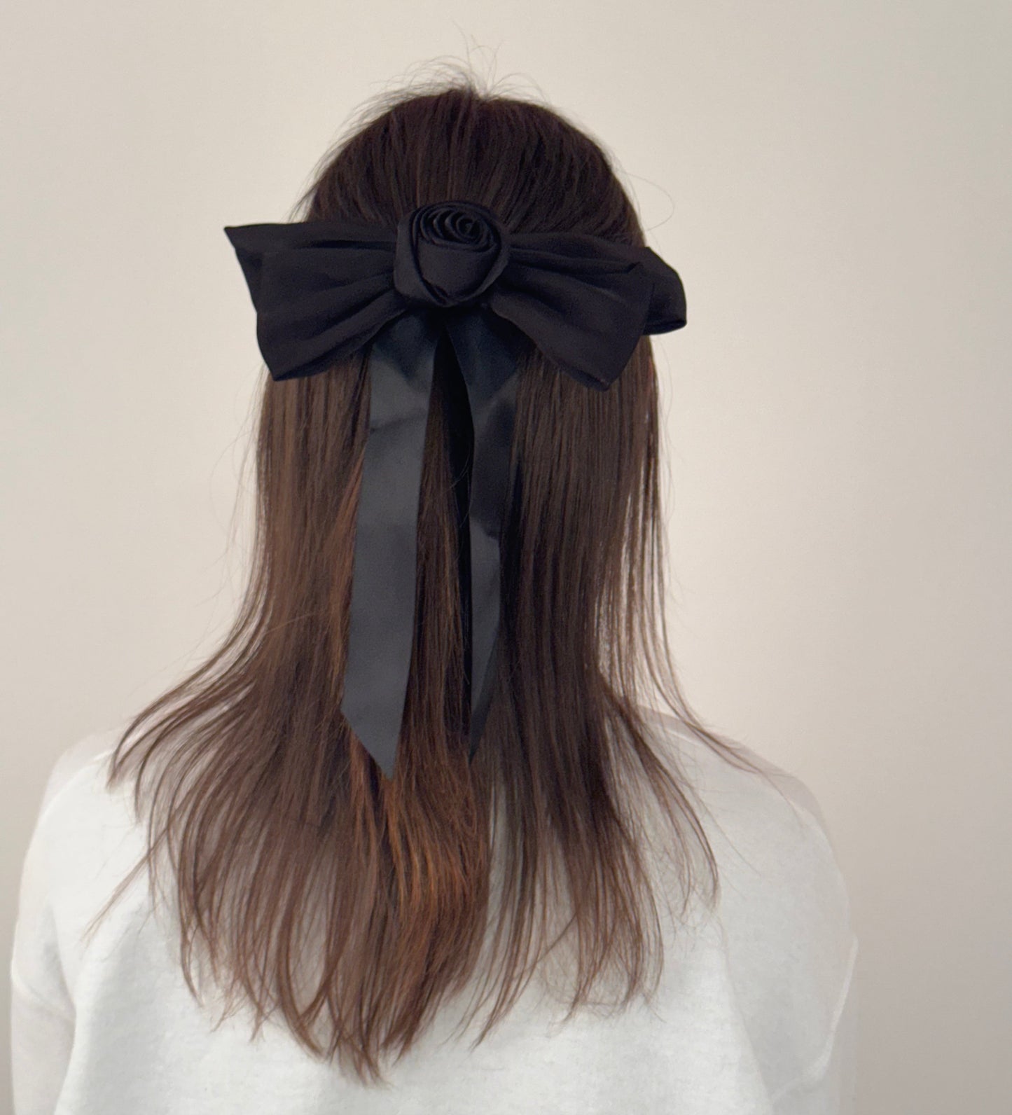 Elegant Floral Bow