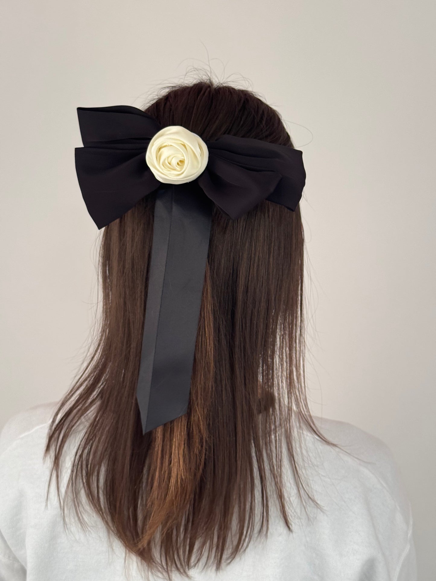 Elegant Floral Bow